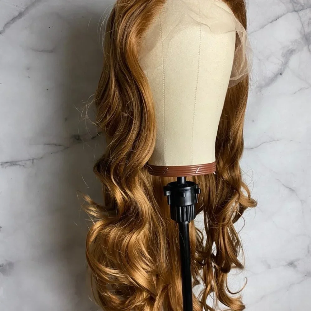 Golden Brown Lace Front Wigs